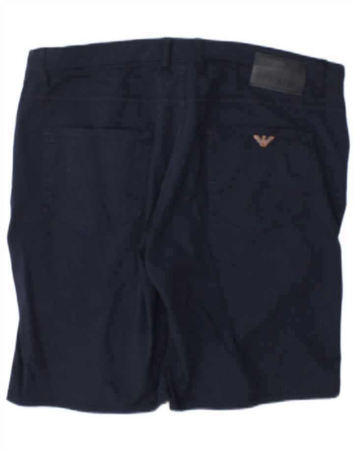 Armani Herren Freizeitshorts W36 Große marineblaue Baumwolle