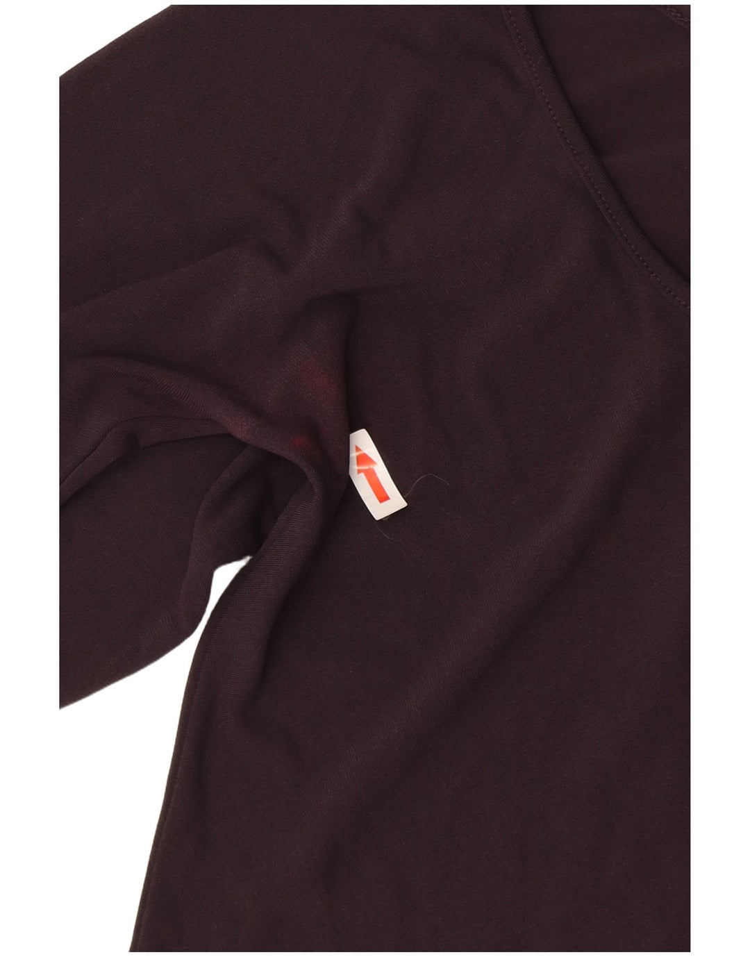 Patrizia Pepe Damen Top Langarm US 6 Medium Burgund