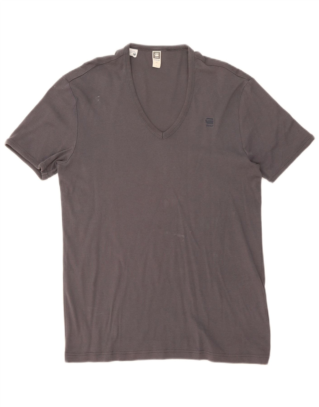 G-Star Herren T-Shirt Top XL Grau Baumwolle