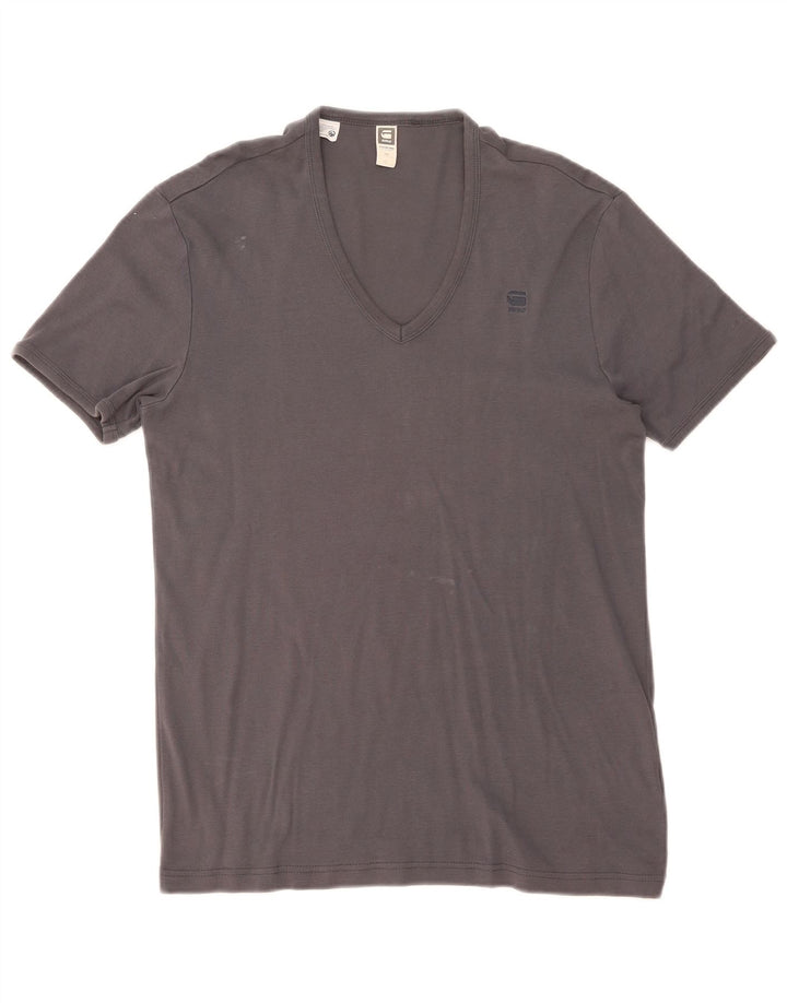 G-Star Herren T-Shirt Top XL Grau Baumwolle