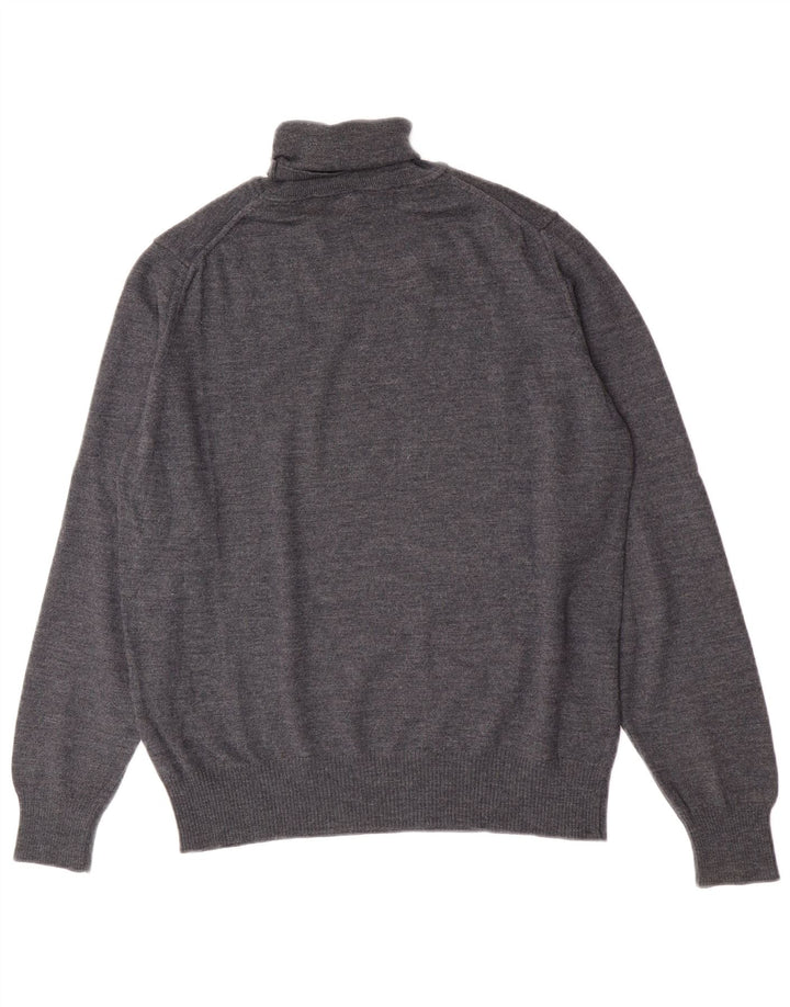Rollkragenpullover für Herren von Zara, Mittelgrau