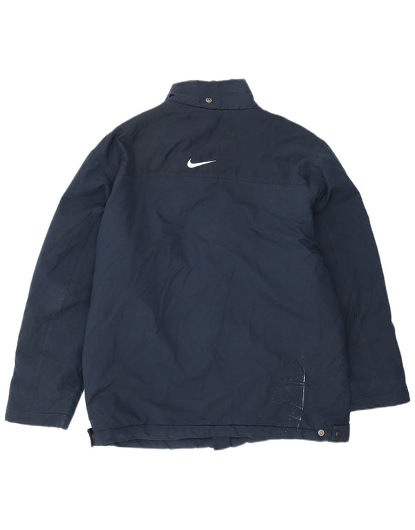 Nike Herren Windjacke UK 42/44 Large Marineblau