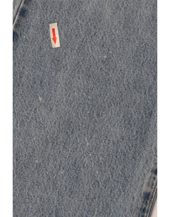 Levi's Damen Distressed Bootcut Jeans W26 L31 Blaue Baumwolle