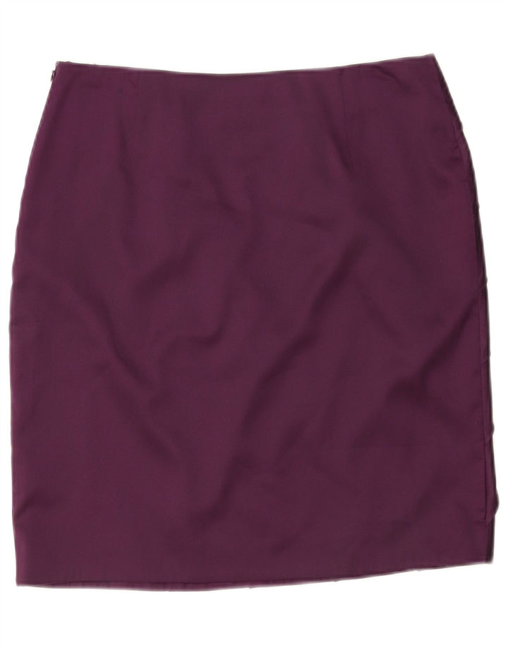 Phase Eight Damen Bleistiftrock UK 12 Medium W30 Lila Polyester