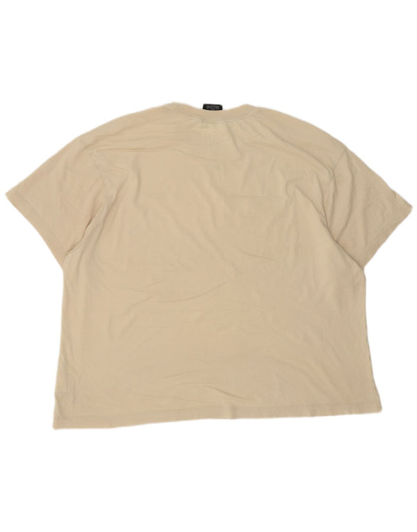 Nike Herren T-Shirt Top XL Beige Baumwolle