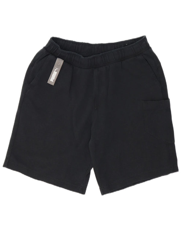 PUMA Herren Graphic Sport Shorts Large Schwarz