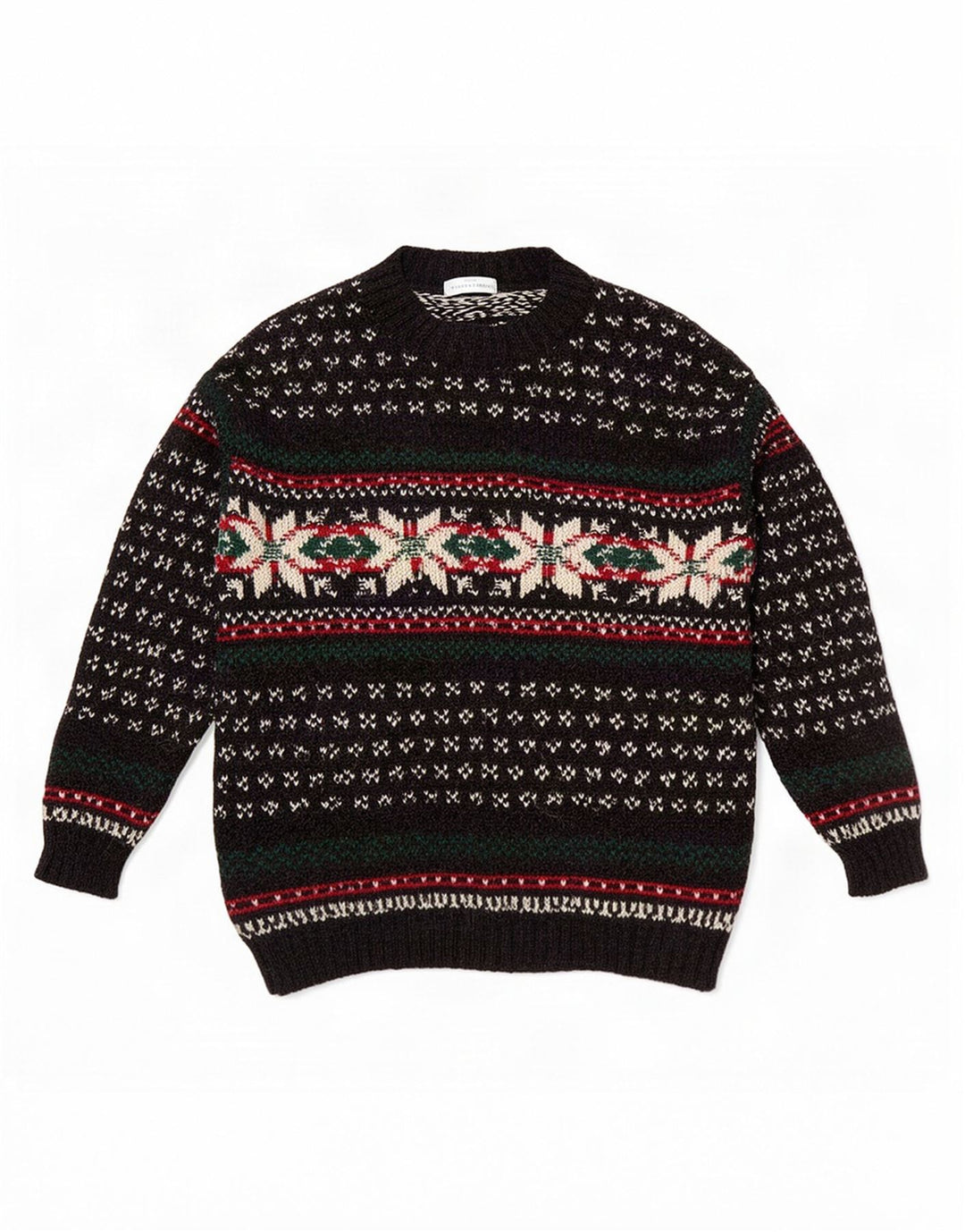 Marks & Spencer Herren St. Michael Pullover mit Rundhalsausschnitt XL Schwarz