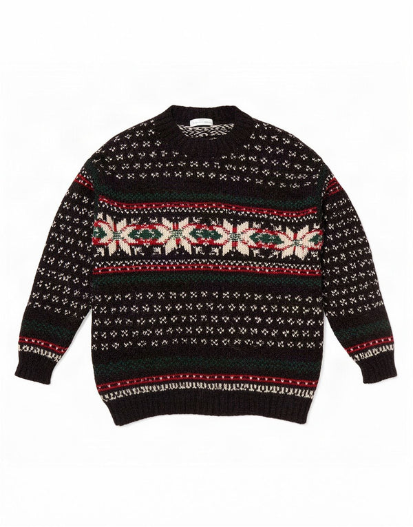 Marks & Spencer Herren St. Michael Pullover mit Rundhalsausschnitt XL Schwarz