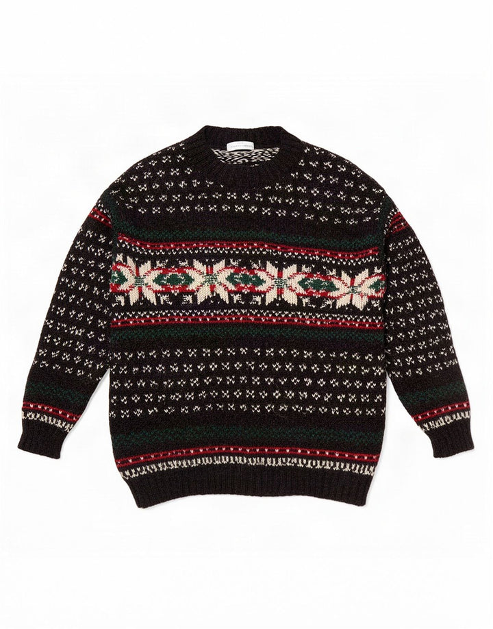 Marks & Spencer Herren St. Michael Pullover mit Rundhalsausschnitt XL Schwarz