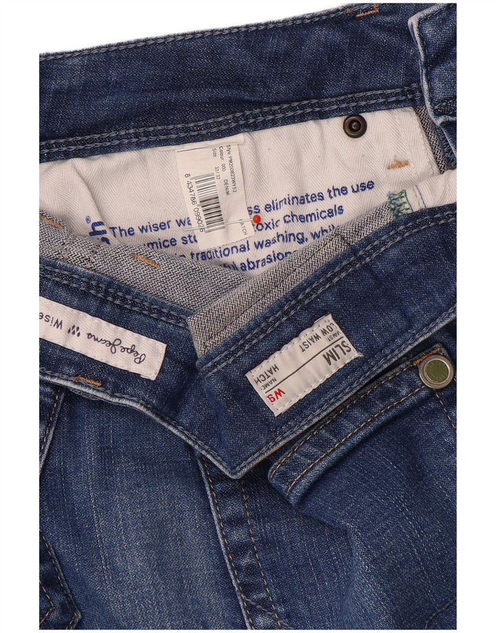 PEPE Jeans Herren-Jeans mit niedriger Taille, schmal, W32, L32, Blau
