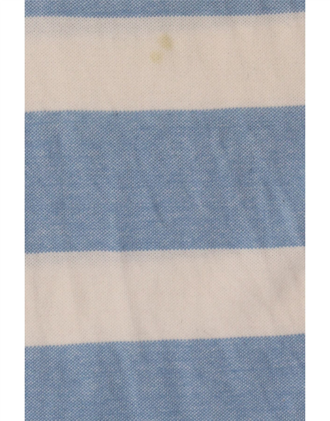 Crew Clothing Herren-Poloshirt aus mittelblauer, gestreifter Baumwolle