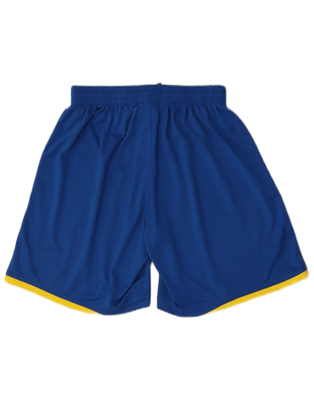 Asics Sportshorts für Jungen, 11–12 Jahre, groß, blaues Farbblock-Polyester