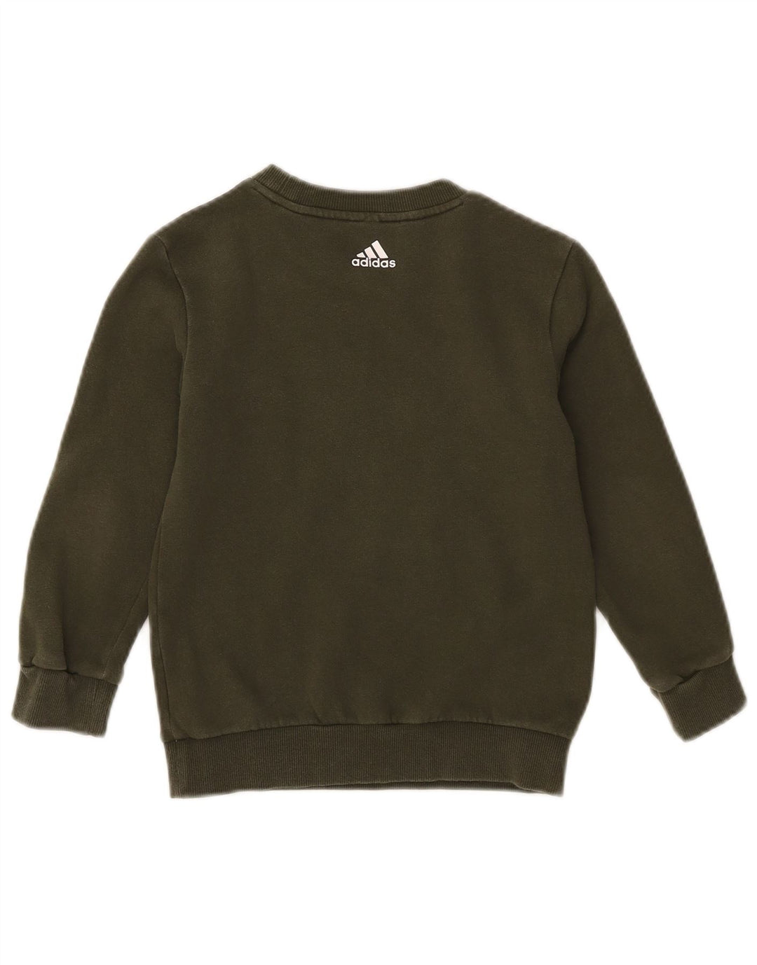 Kompletter Adidas-Trainingsanzug für Jungen, 6–7 Jahre, Khaki, Baumwolle