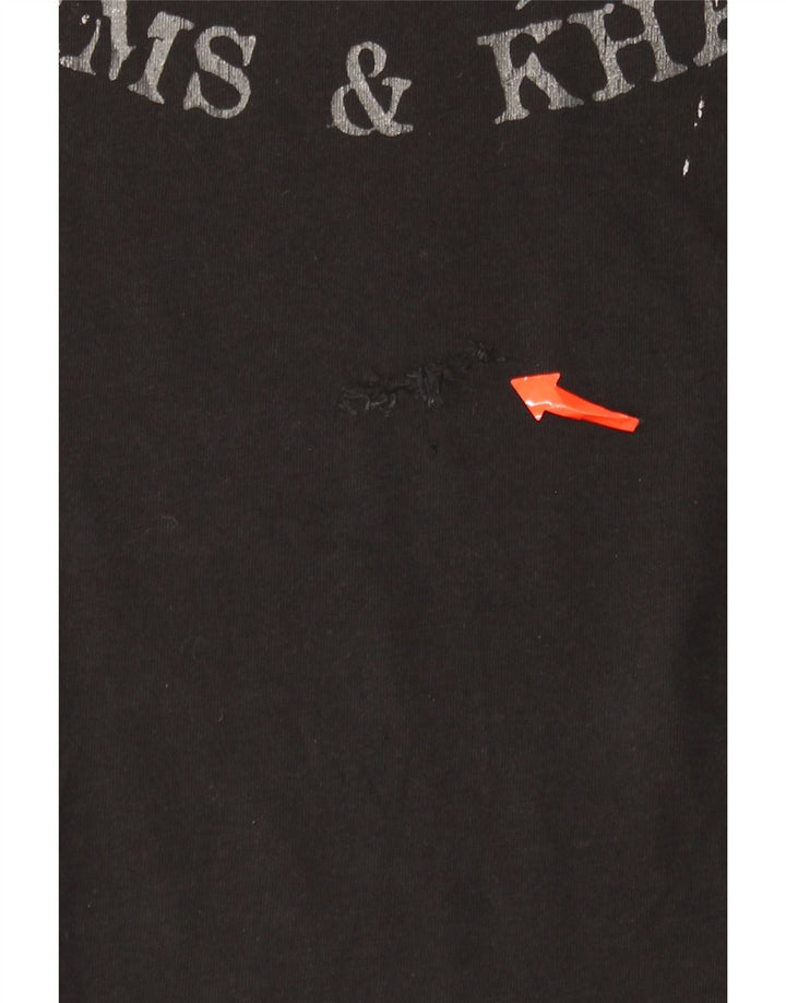 Zu Elements Herren-T-Shirt mit Grafik, Größe L, Schwarz