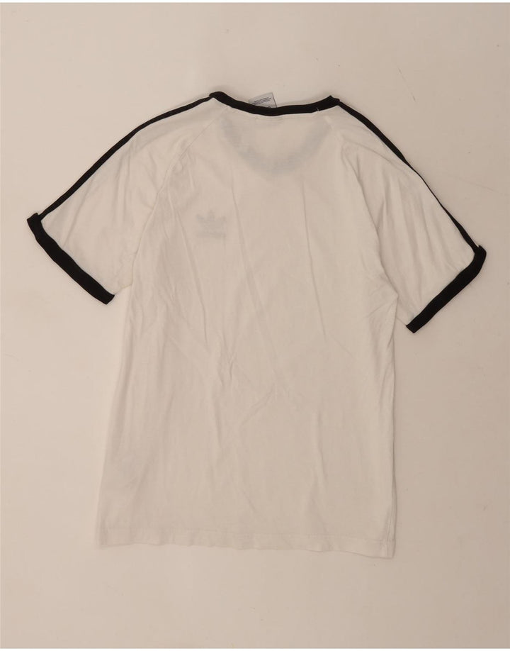 Adidas Herren T-Shirt Top Mittelweiße Baumwolle