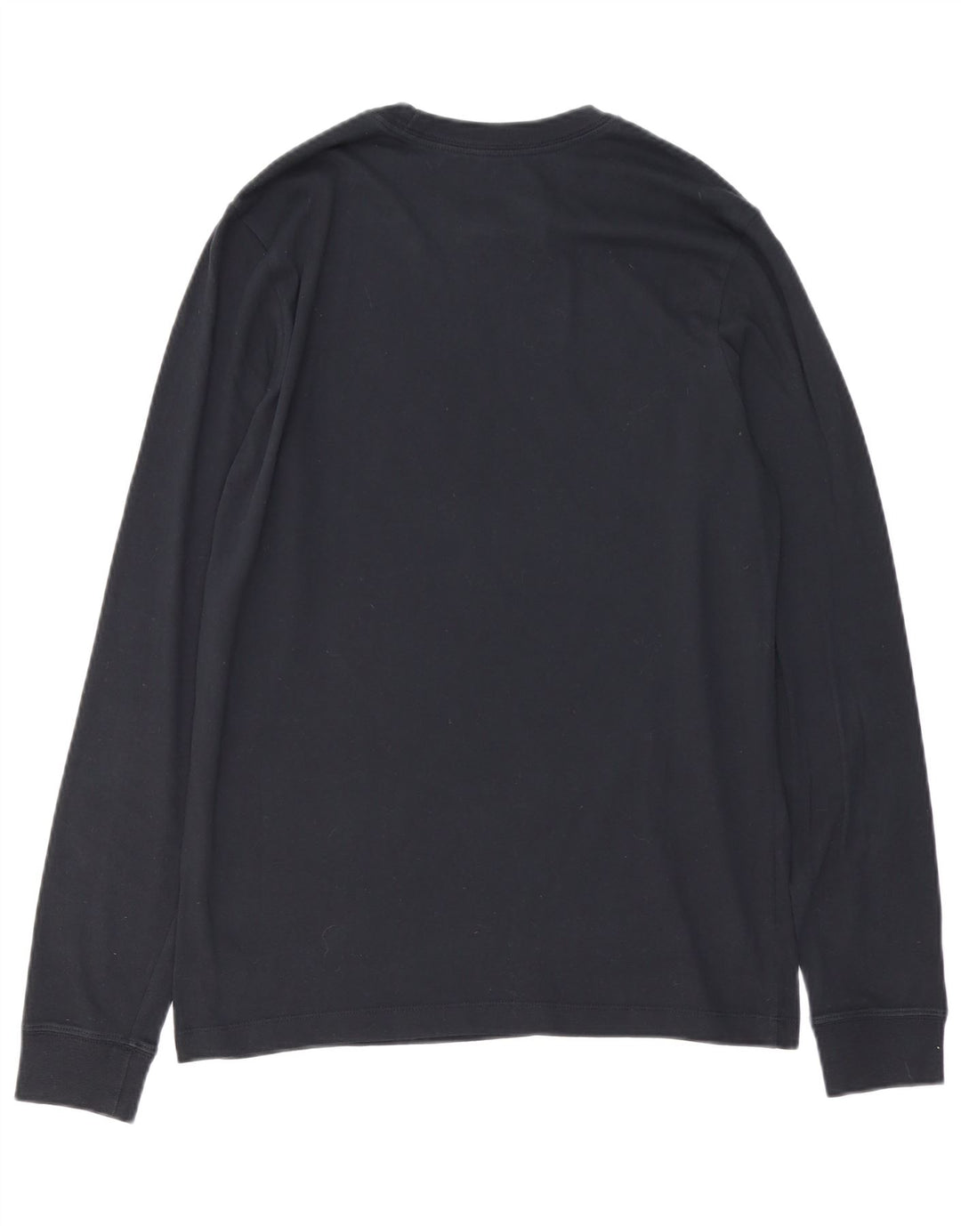 Nike Herren-Basketball-Oberteil mit Grafik, langärmlig, mittelgroß, Marineblau