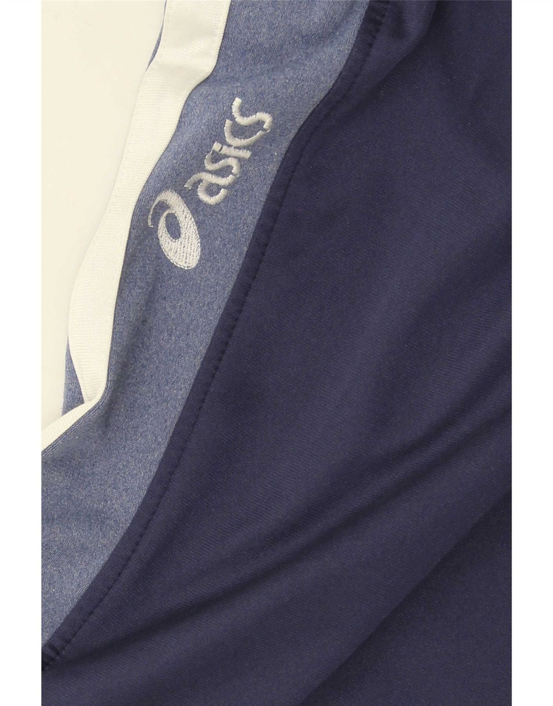Asics Herren-Trainingshose, groß, Marineblau, Farbblock
