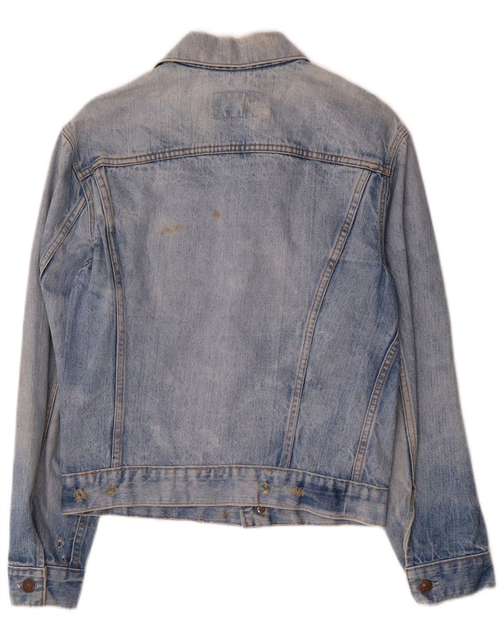 Levi's Damen Jeansjacke UK 12 Mittelblau