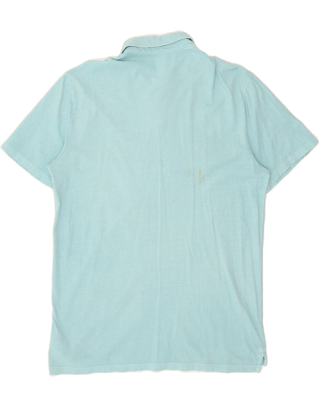 GAP Mens Polo Shirt Large Blue Cotton Vintage Gap and Second-Hand Gap from Messina Hembry 