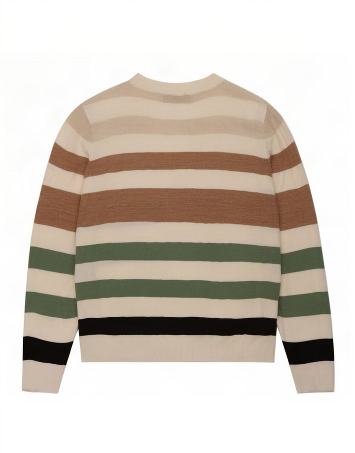 Marks & Spencer Damen-Pullover mit V-Ausschnitt, UK 16, Größe L, mehrfarbig