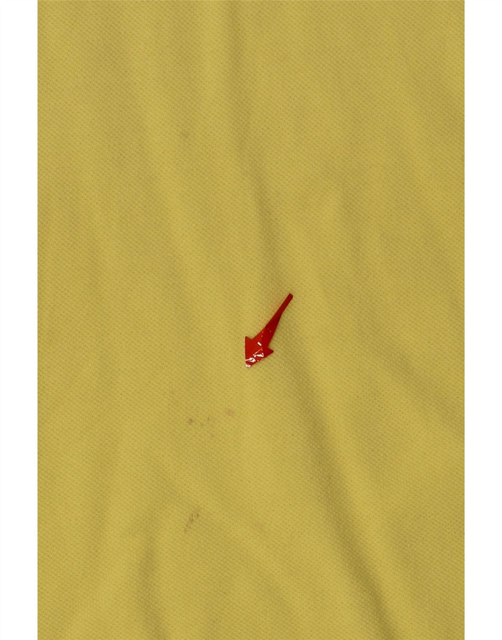 LACOSTE Mens Polo Shirt Size 4 Medium Yellow Cotton Vintage Lacoste and Second-Hand Lacoste from Messina Hembry 