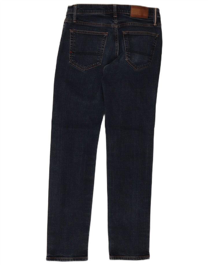 Tommy Hilfiger Herren Slim Jeans W30 L32 Blaue Baumwolle