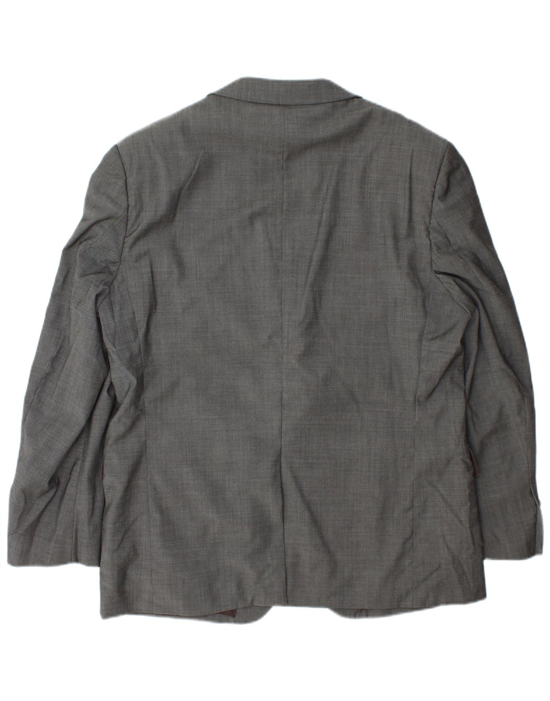 Marks & Spencer Herren-Blazer mit 3 Knöpfen, UK 42, große graue Wolle