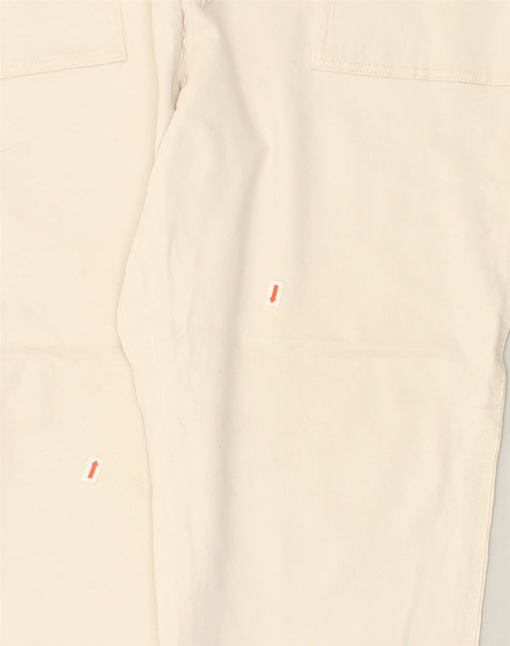 CHAPS Womens Slim Jeans US 18 2XL W36 L27 Beige Cotton | Vintage Chaps | Thrift | Second-Hand Chaps | Used Clothing | Messina Hembry 