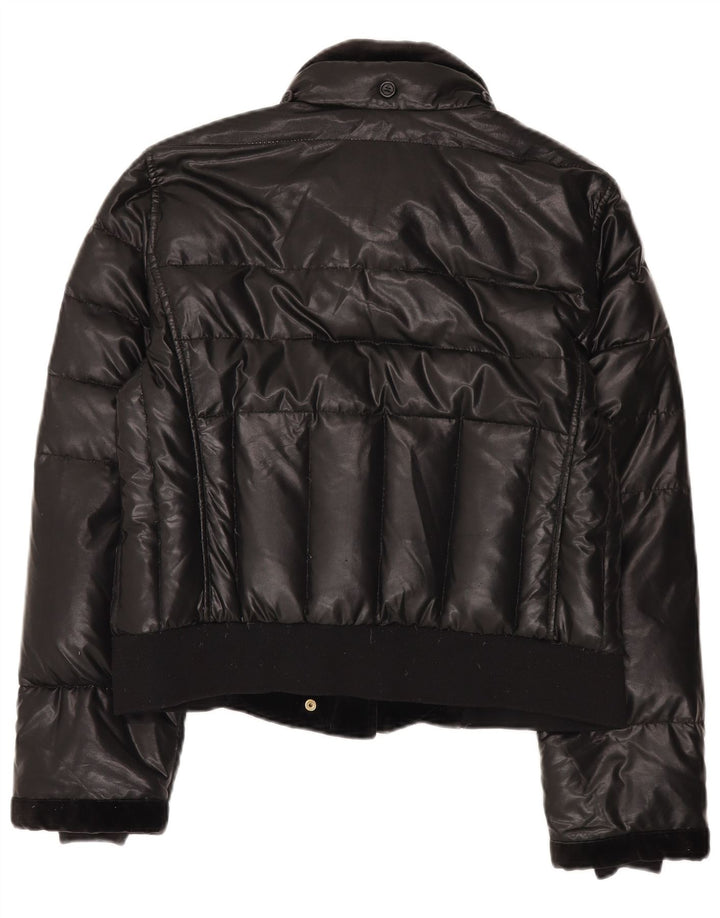 Fay Damen Wattierte Jacke UK 18 XL Schwarz Polyethylen