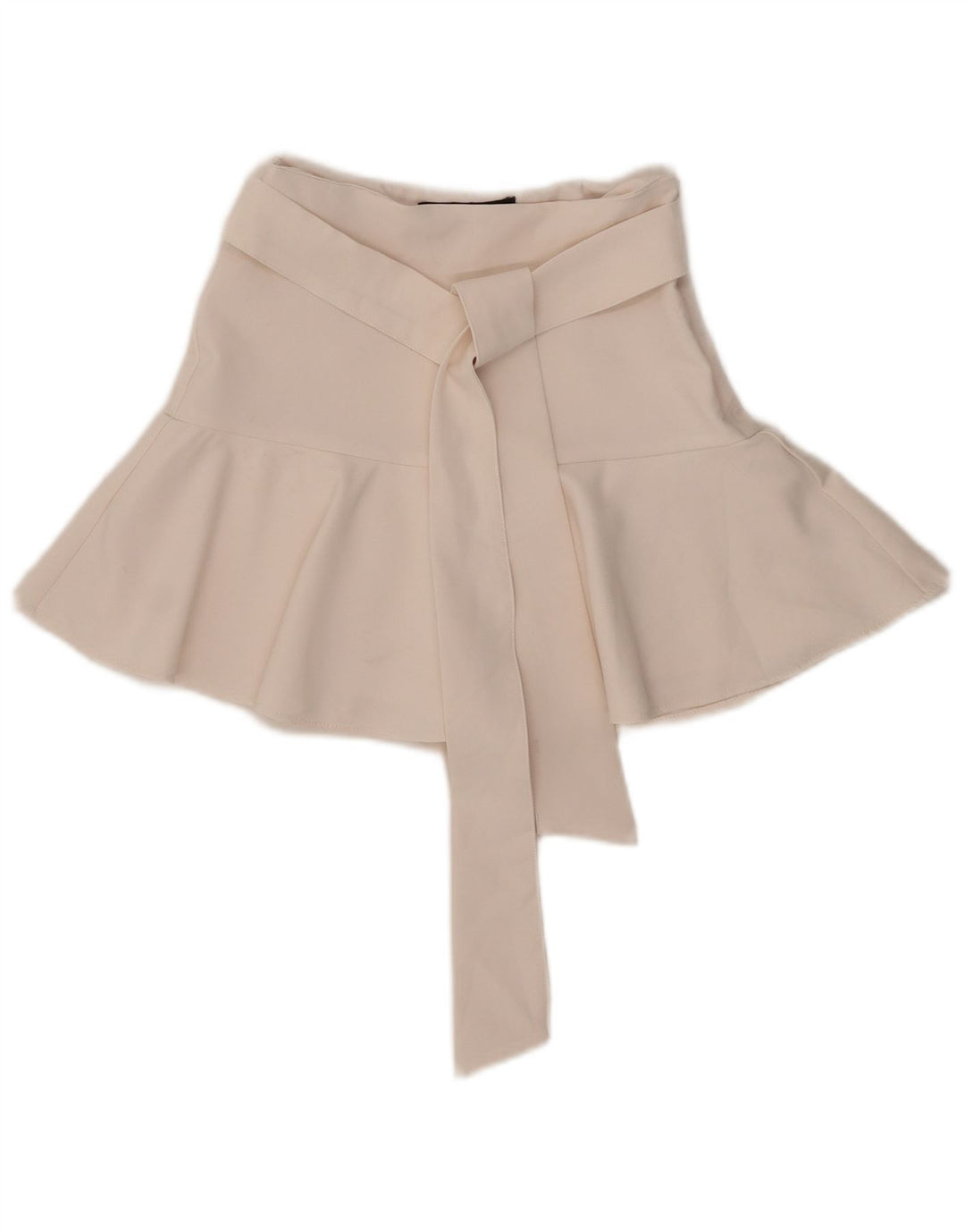 Zara Damen Skort XS W24 Weiß Polyester