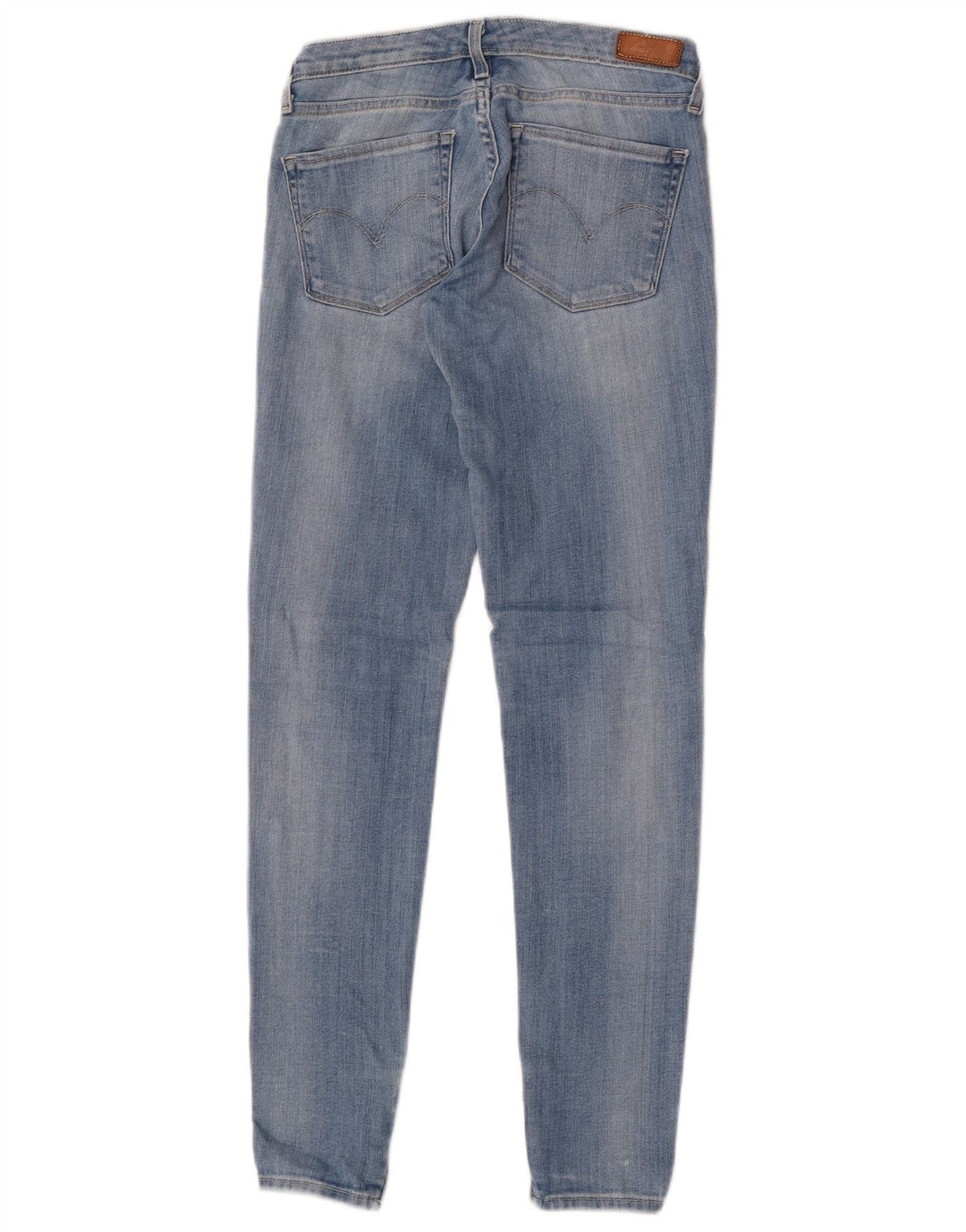 Levi's Damen Skinny Jeans W24 L32 Blaue Baumwolle