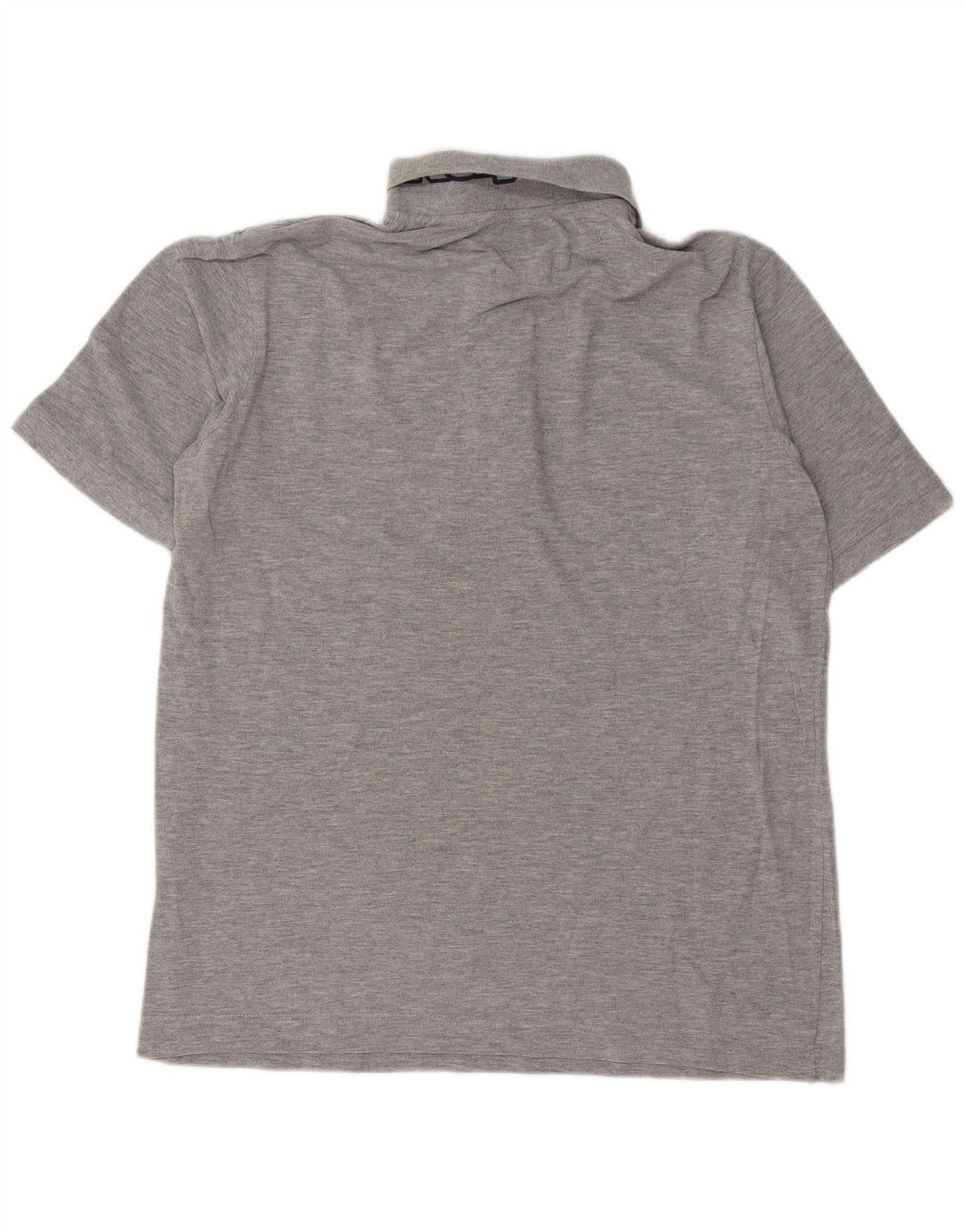 Kappa Herren-Poloshirt, große graue Baumwolle