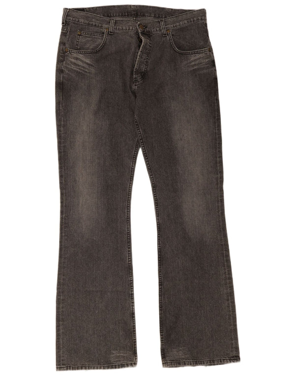 Lee Herren Bootcut Jeans W38 L36 Graue Baumwolle