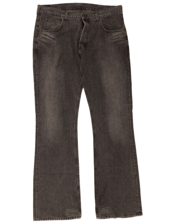 Lee Herren Bootcut Jeans W38 L36 Graue Baumwolle