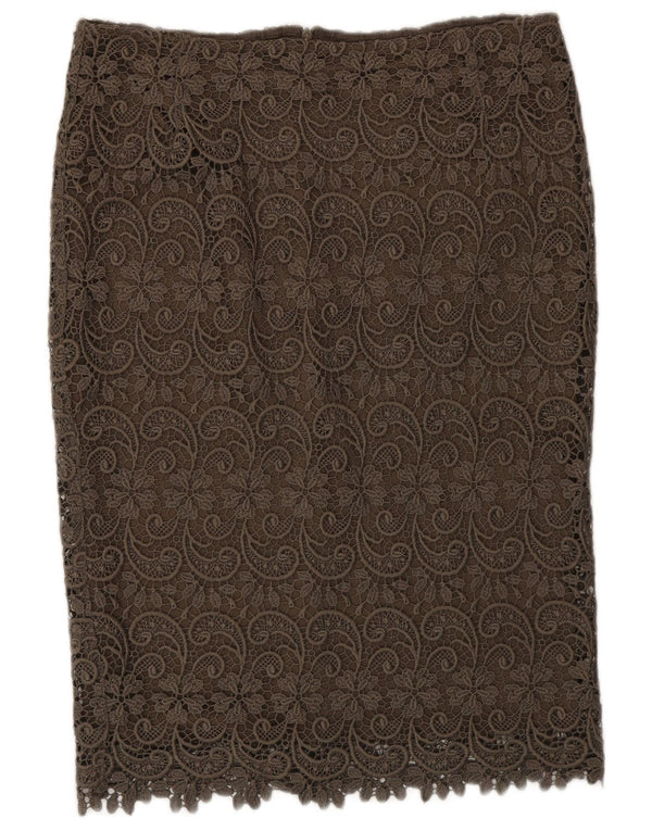 Marks & Spencer Damen Autograph Straight Rock UK 12 Medium W30 Khaki