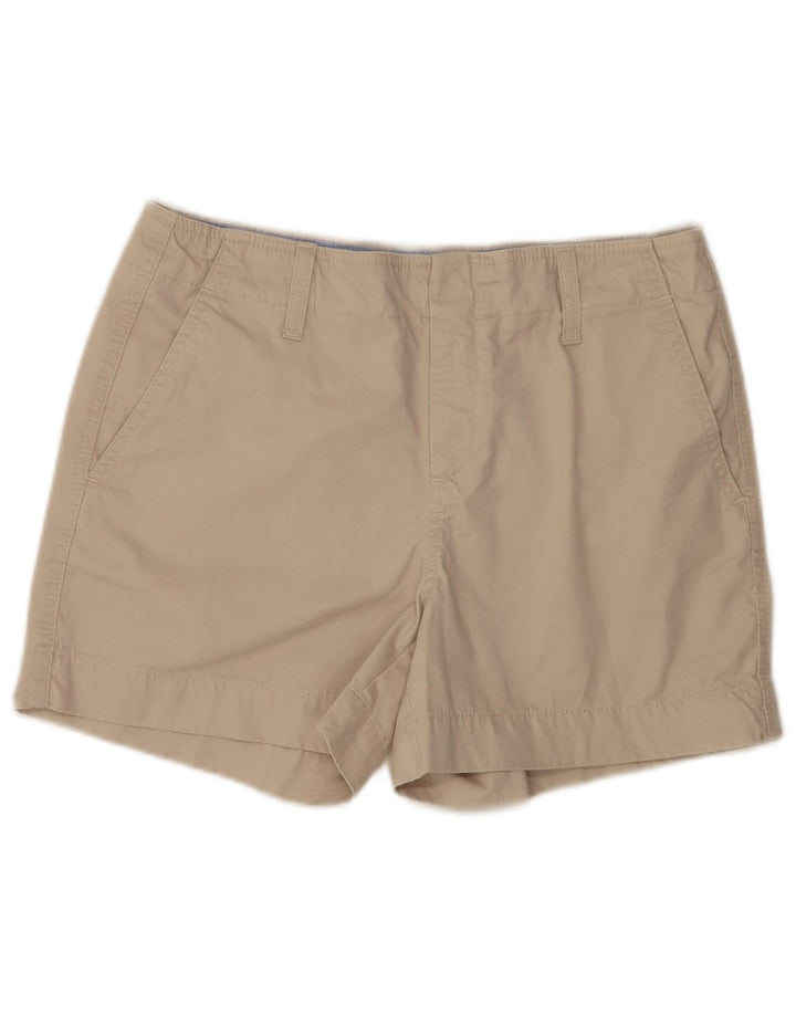 Tommy Hilfiger Damen Chino-Shorts US 8 Medium W30 Beige Baumwolle