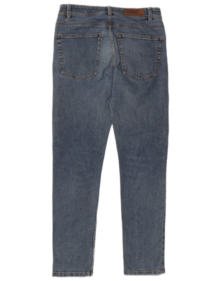 Benetton Herren Slim Jeans W31 L30 Blaue Baumwolle