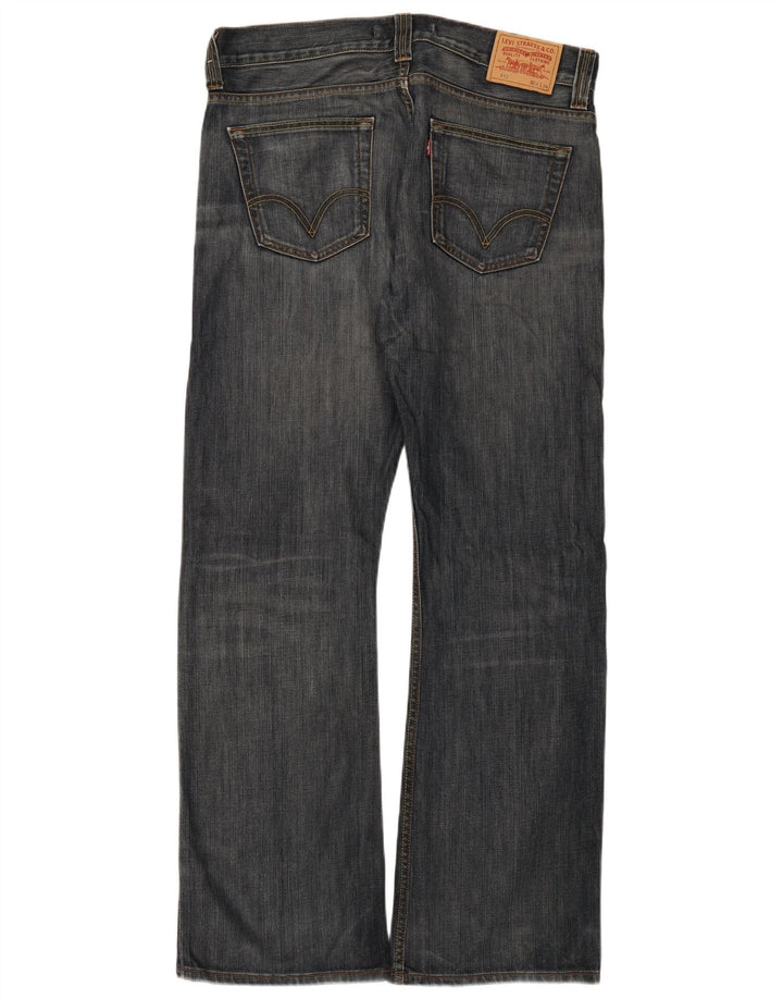 Levi's Herren 512 Bootcut Jeans W38 L34 Blaue Baumwolle