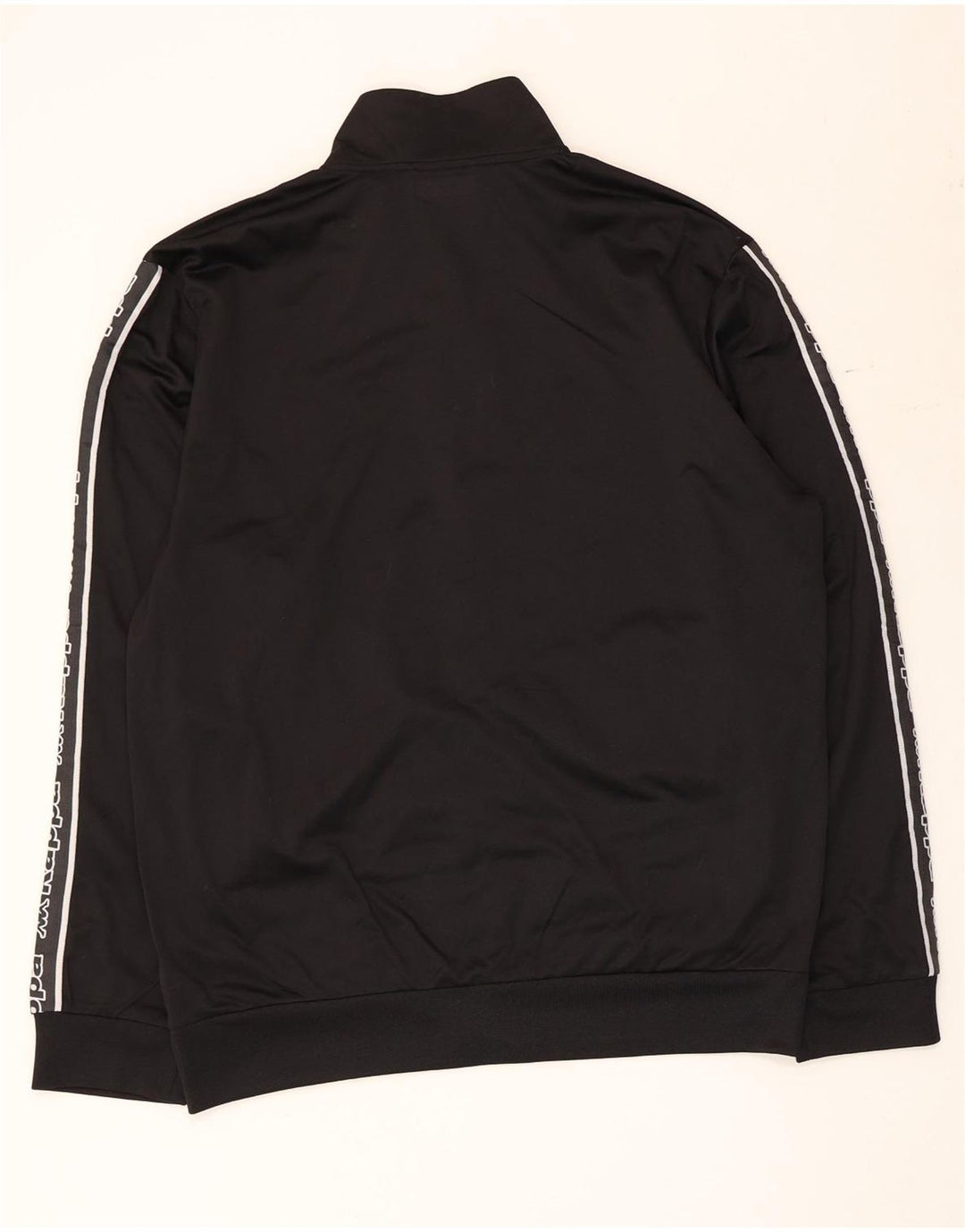 Kappa Herren Graphic Trainingsanzug Top Jacke XL Schwarz Polyester