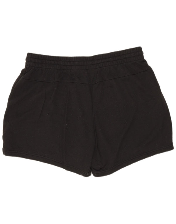 Adidas Damen Graphic Sport Shorts UK 20/22 XL Schwarz Baumwolle