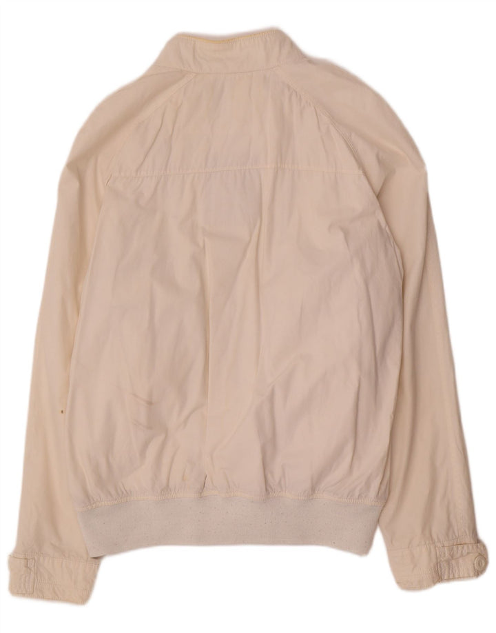 Zara Herren Bomberjacke UK 42 XL Weiß