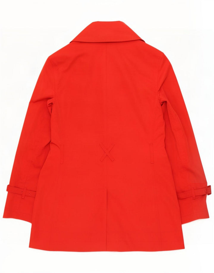 Massimo Dutti Damen Trenchcoat UK 14 Mittelrotes Polyester