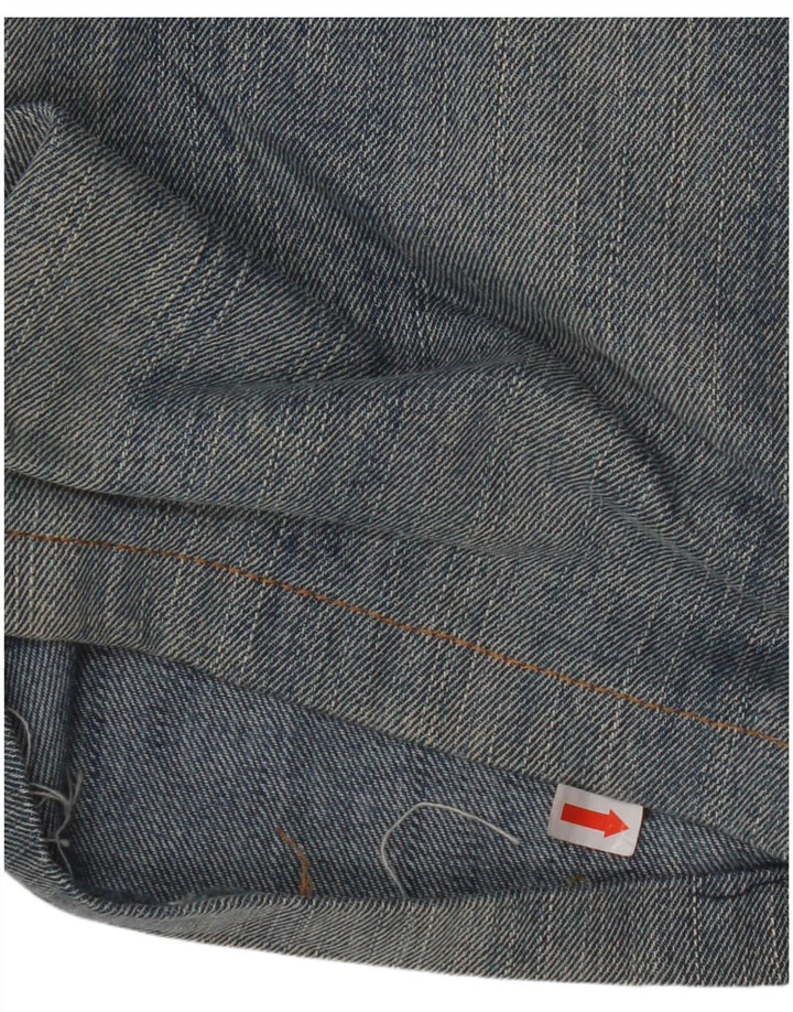 LEE Herren Straight Jeans Größe 48 W38 L29 Blaue Baumwolle