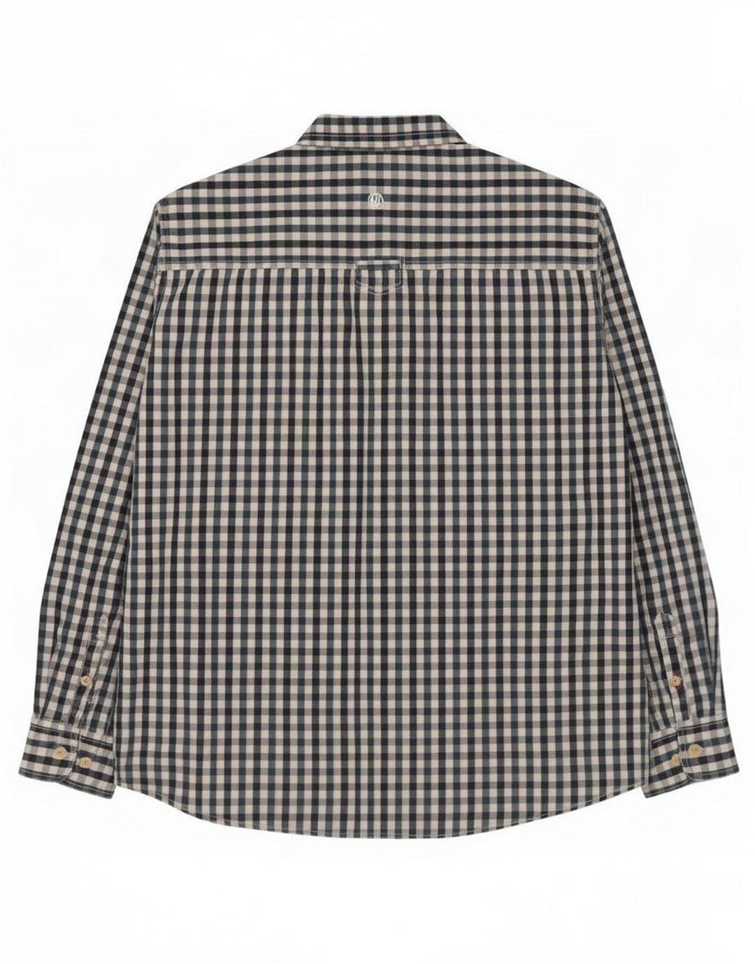 Fat Face Herrenhemd XL aus grüner Gingham-Baumwolle