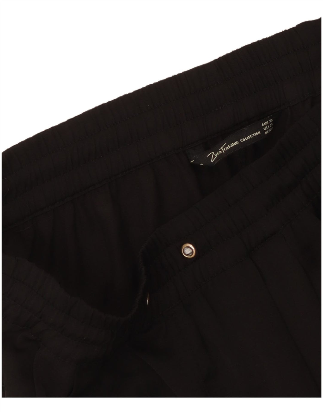 Zara Damen Trainingshose UK 6 XS Schwarz