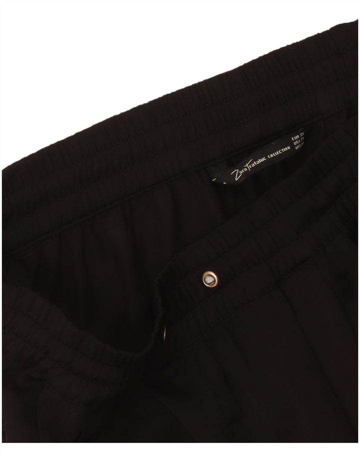 Zara Damen Trainingshose UK 6 XS Schwarz