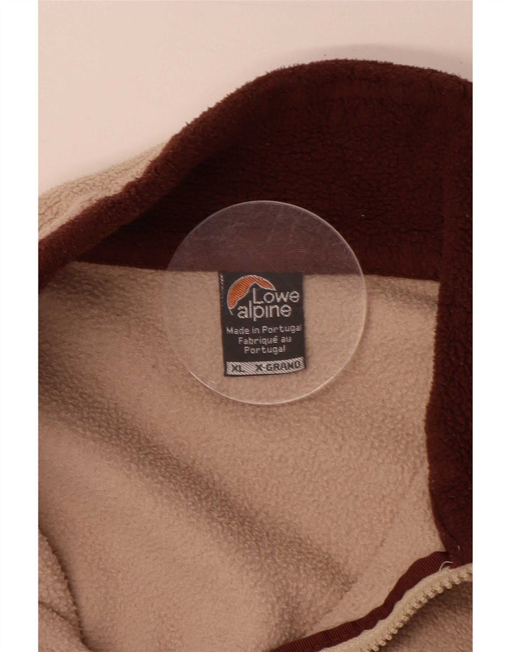 Lowe Alpine Herren-Fleecepullover mit Reißverschluss, XL, Beige, Polyester