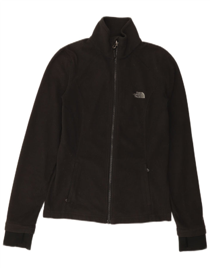 THE NORTH FACE Damen Fleecejacke UK 10 Small Schwarz Polyester