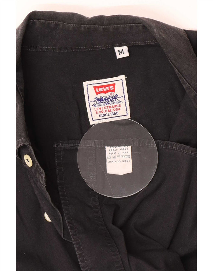 Levi's Herrenhemd Mittelschwarze Baumwolle