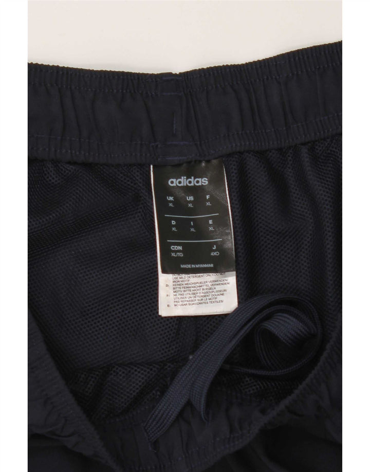 Adidas Herren Sport Shorts XL Marineblau Polyester